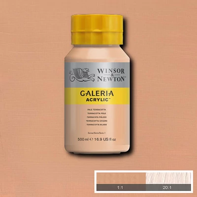 Winsor&amp;Newton Galeria vopsea acrilică, 500 ml - 437, pale terracotta