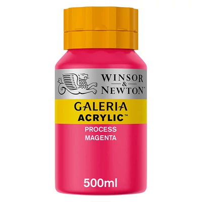 Winsor&amp;Newton Galeria vopsea acrilică, 500 ml - 533, process magenta