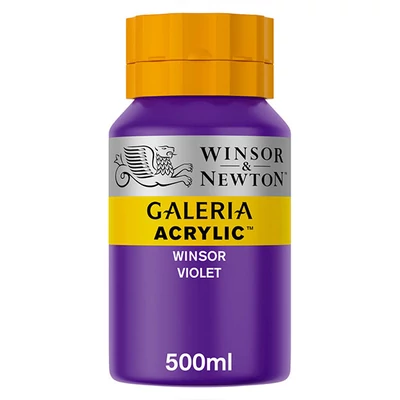 Winsor&amp;Newton Galeria vopsea acrilică, 500 ml - 728, winsor violet