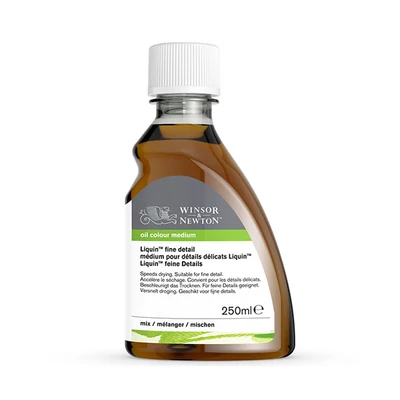 Winsor&amp;Newton Liquin detaliu fin, sicativ pentru vopsea în ulei - 250 ml