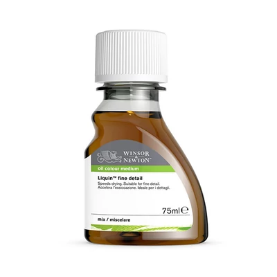 Winsor&amp;Newton Liquin detaliu fin, sicativ pentru vopsea în ulei - 75 ml
