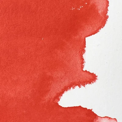 Vopsea de acuarelă Winsor&amp;Newton Professional, in recipient  1/2 - 603, scarlet lake