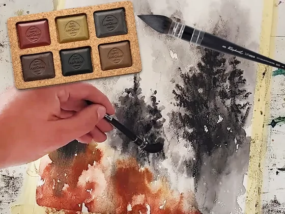 Vopsirea pinilor de munte cu produsele ArtGraf