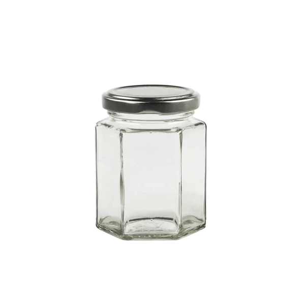 Sticlă hexagonl - 196 ml *