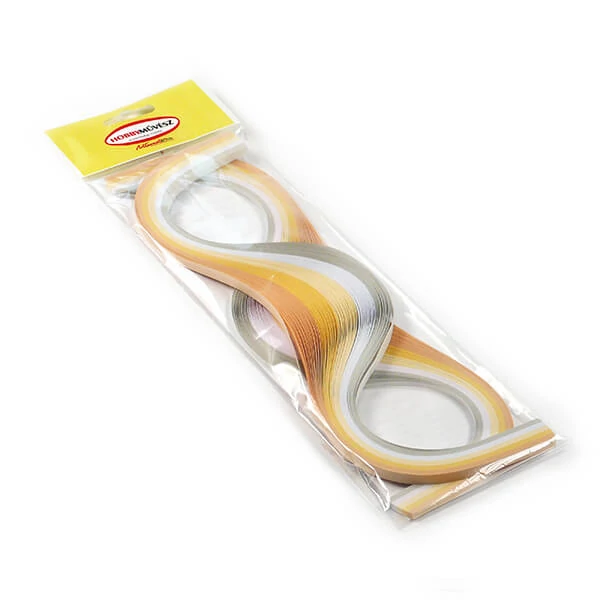 HobbyArtist Quilling bandă de hârtie, 80 g - nuntă, 3 mm/6 mm, 300 buc