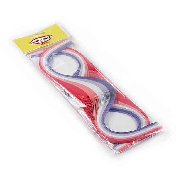 Bandă de hârtie HobbyArtist Quilling, 80 g - margaretă, 3 mm/6 mm, 300 buc