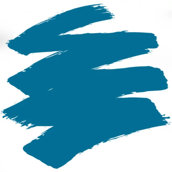 Vopsea sticlă și porțelan, Kreul, Clear - 15 cyan blue