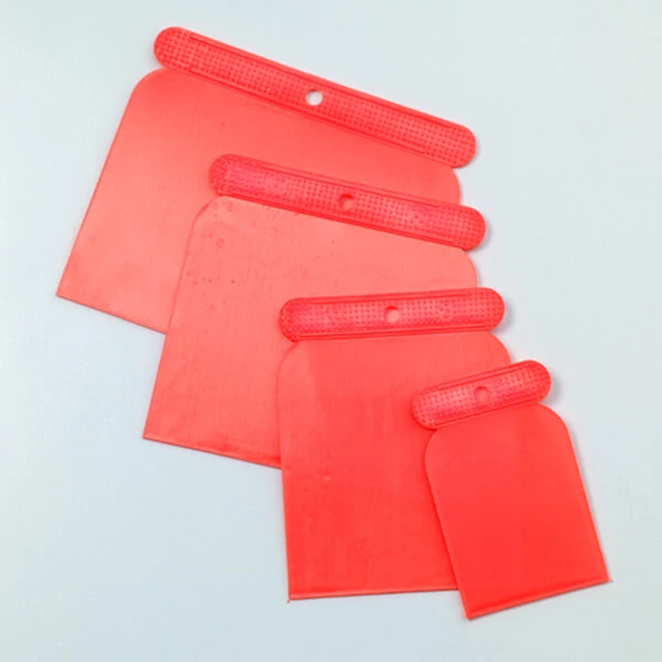 Set spatule, plastic, 4 buc