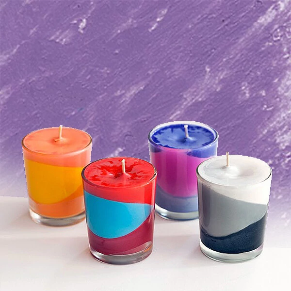 Tijă de colorat lumânări - violet