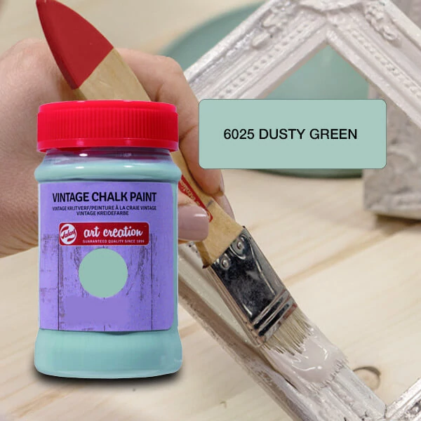 Vopsea cretă  Art Creation Vintage, 100 ml - 6025 Dusty green