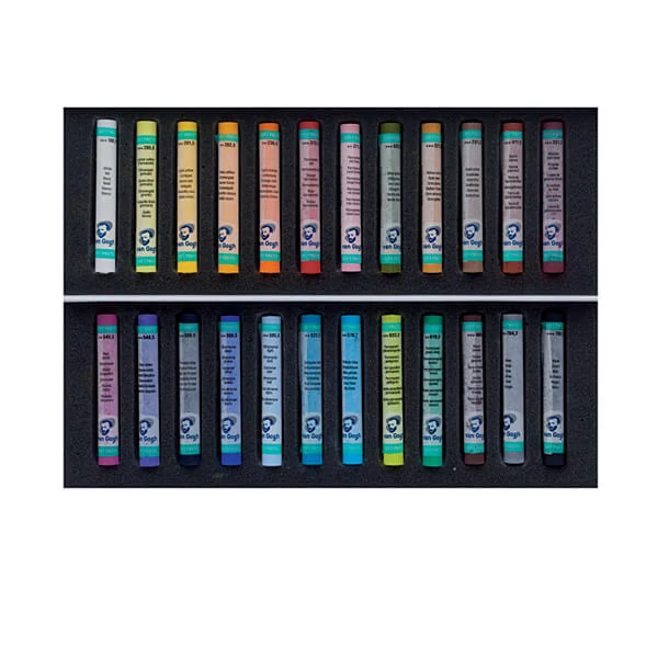 Set crete pastel uscat Talens Van Gogh, 24 buc