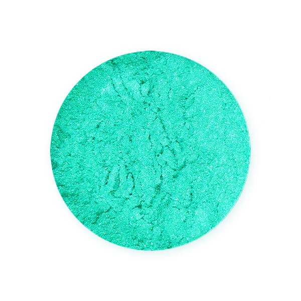 Pudră colorantă pigmentată cu efect de rășină sintetică, 3 g - turcoaz cu efect sidef