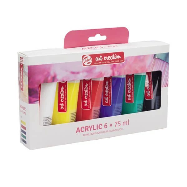 Talens Art Creation set vopsea acrilică - 6x75 ml