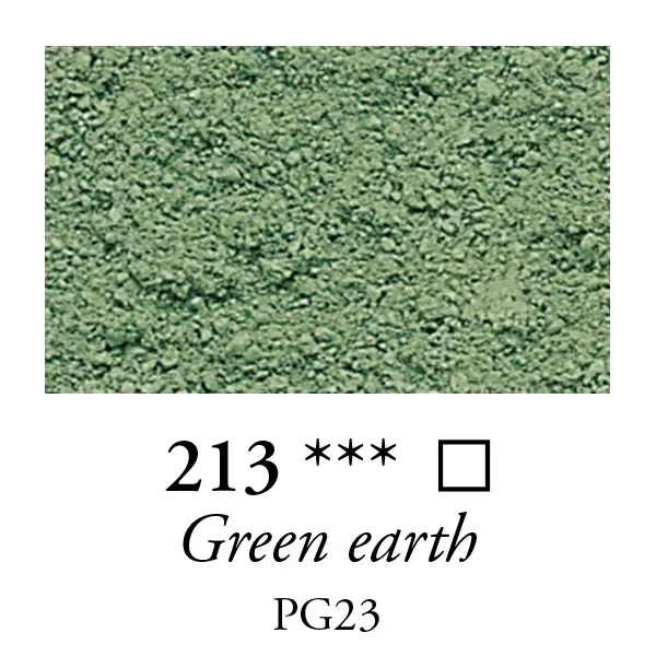 Pigment Sennelier - 213, green earth, 120 g