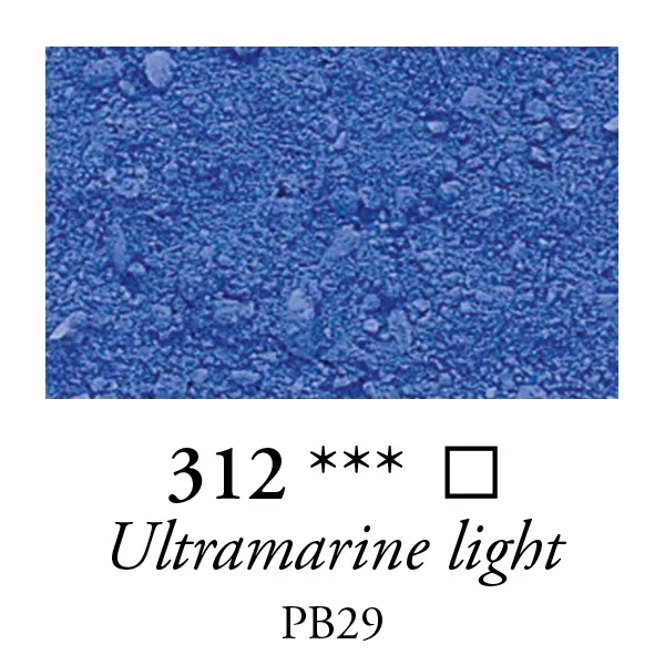 Pigment Sennelier - 312, ultramarine light, 60 g