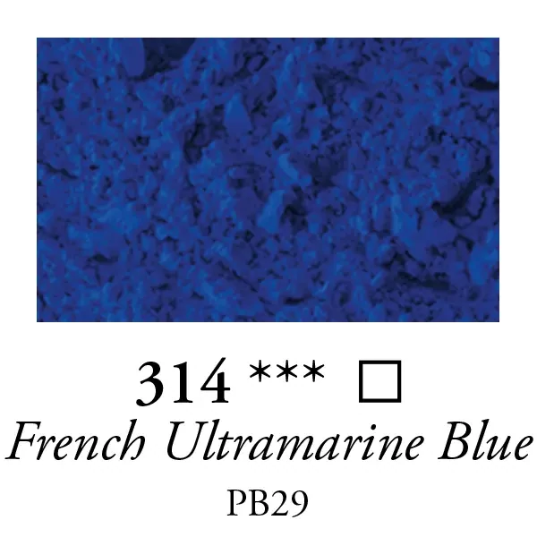 Pigment Sennelier - 314, french ultramarine blue, 90 g