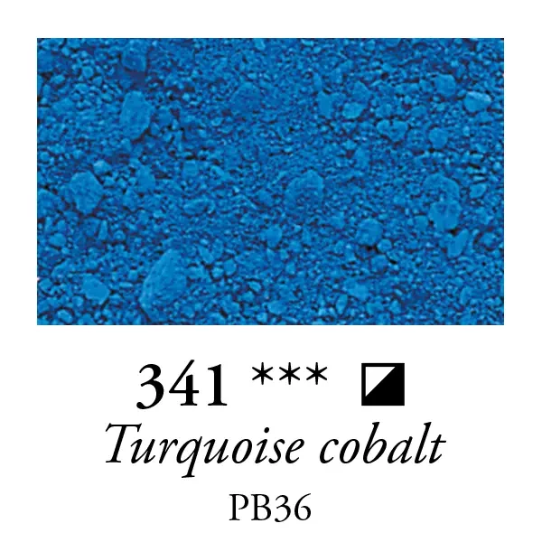 Pigment Sennelier - 341, turquoise cobalt, 140 g