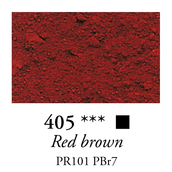 Pigment Sennelier - 405, red brown, 110 g