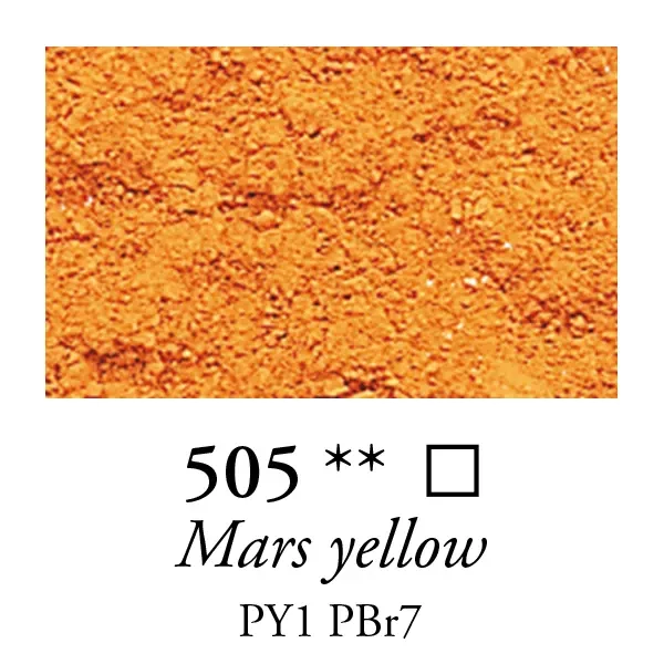 Pigment Sennelier - 505, mars yellow, 110 g