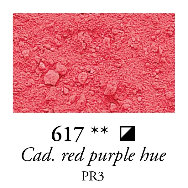 Pigment Sennelier - 617, cadmium red purple hue, 100 g