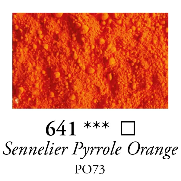 Pigment Sennelier - 641, sennelier pyrolle orange, 25 g