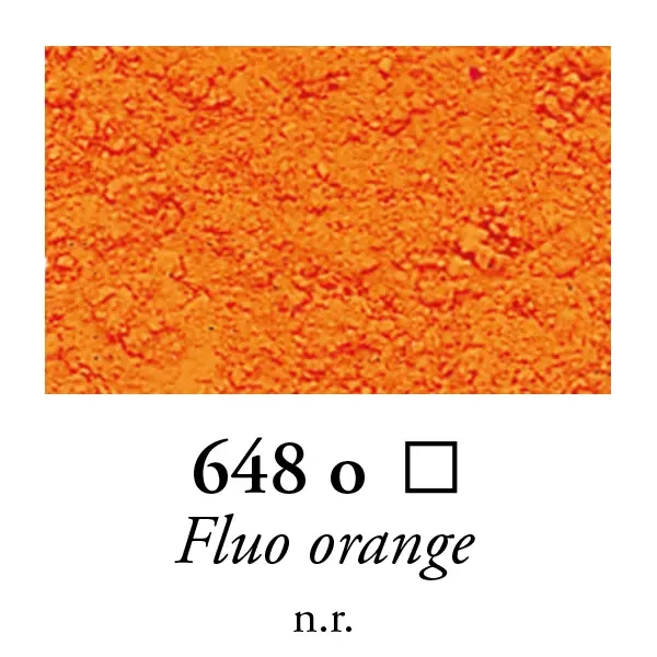 Pigment Sennelier - 648, fluo orange, 100 g