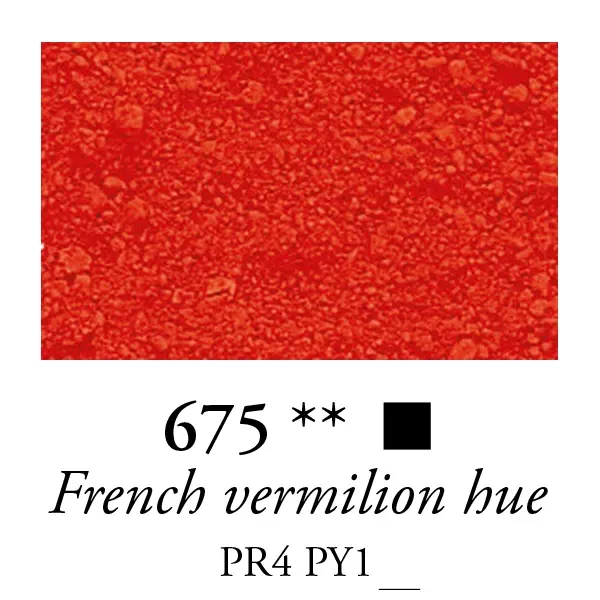 Pigment Sennelier - 675, french vermilion, 100 g