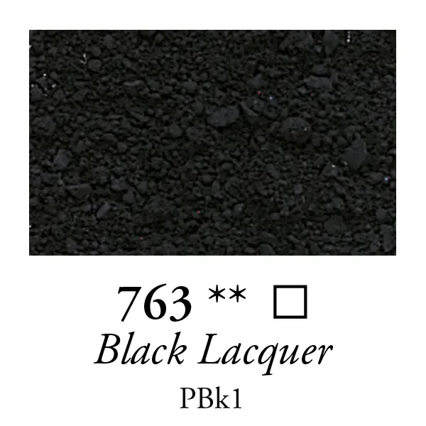 Pigment Sennelier - 763, black lake, 80 g