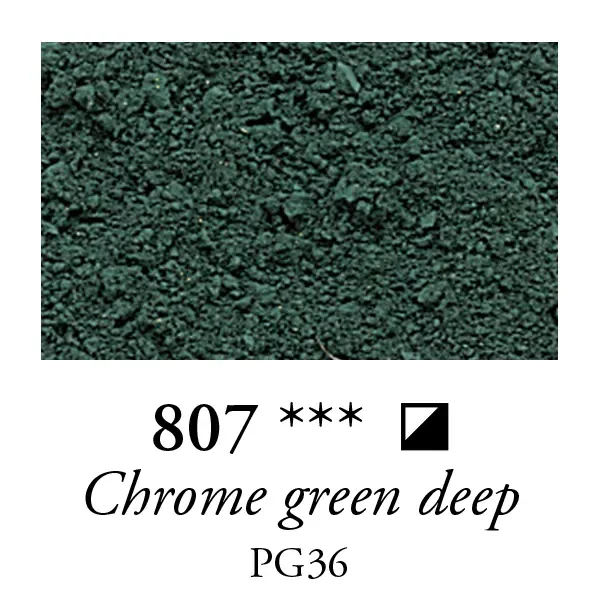 Pigment Sennelier - 807, chrome green deep, 130 g