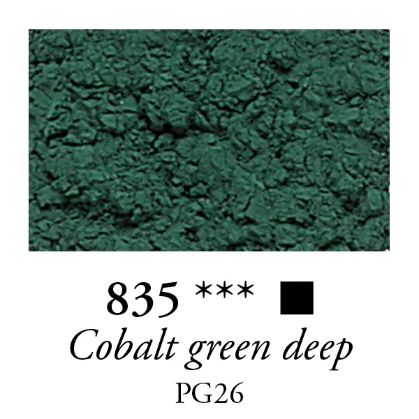 Pigment Sennelier - 835, cobalt green deep, 120 g