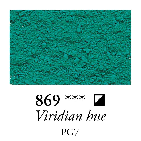 Pigment Sennelier - 869, viridian hue, 170 g