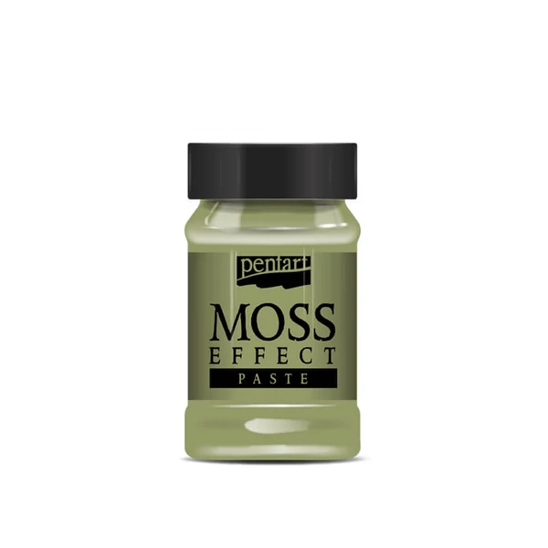 Pentart, pastă cu efect de mușchi, 100 ml - verde deschis