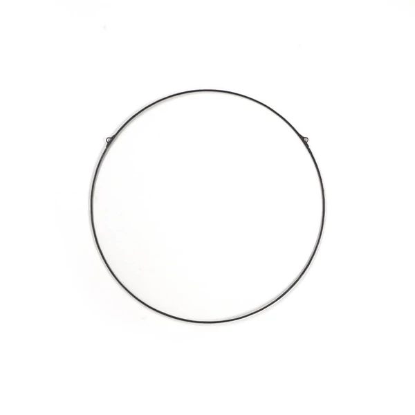 Placă de sticlă  cu ramă  de plumb, rotundă - 20 cm