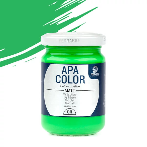 APA Color vopsea acrilică, 150 ml - 11, light green