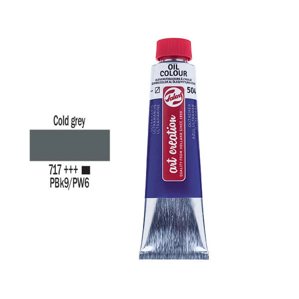 Talens Art Creation Culori ulei, 40 ml - 717, Cold grey
