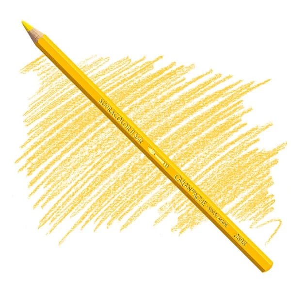Creioane acuarelă Caran d'Ache Supracolor Soft  - 010, yellow