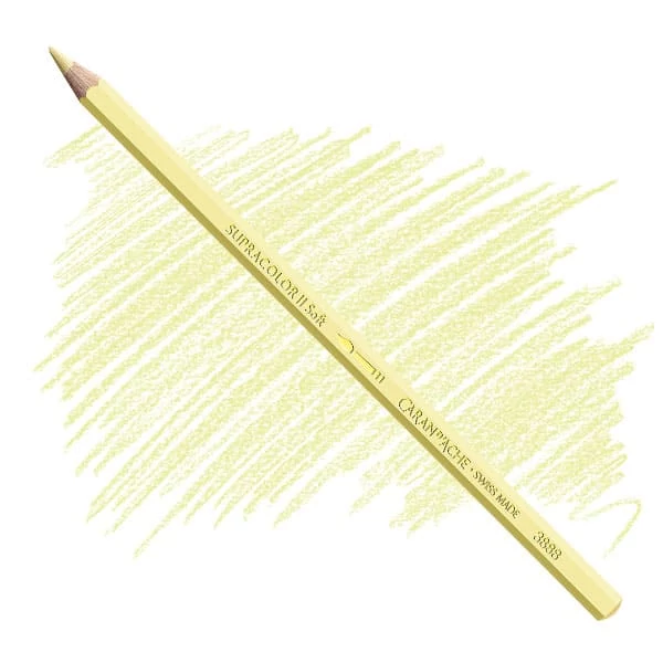 Creioane acuarelă Caran d'Ache Supracolor Soft  - 011, pale yellow