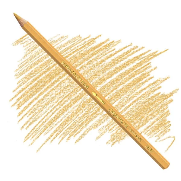 Creioane acuarelă Caran d'Ache Supracolor Soft  - 032, light ochre