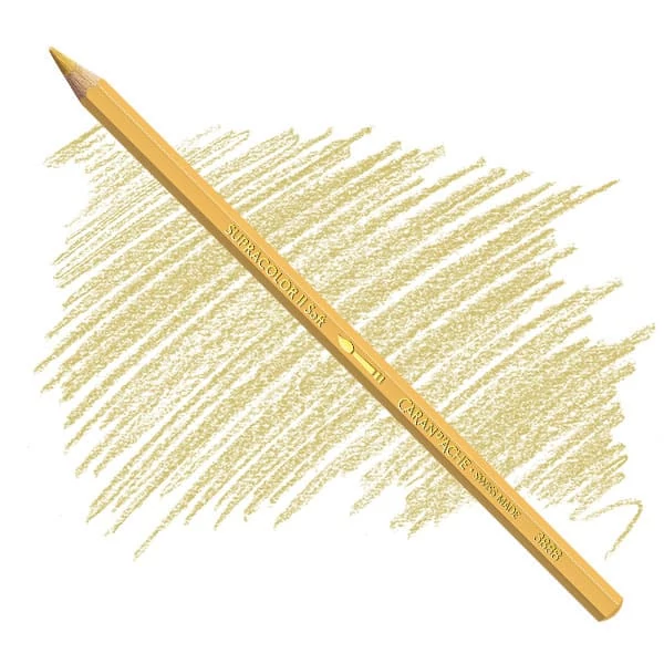 Creioane acuarelă Caran d'Ache Supracolor Soft  - 033, golden ochre