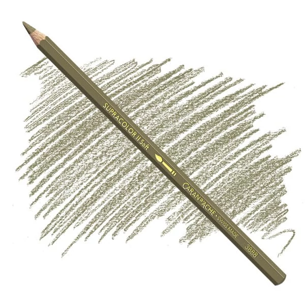 Creioane acuarelă Caran d'Ache Supracolor Soft  - 039, olive brown