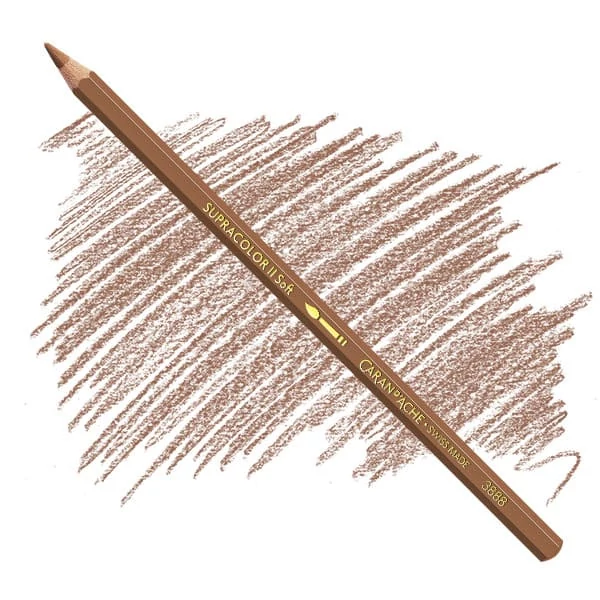 Creioane acuarelă Caran d'Ache Supracolor Soft  - 055, cinnamon