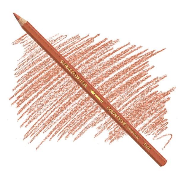 Creioane acuarelă Caran d'Ache Supracolor Soft  - 063, english red