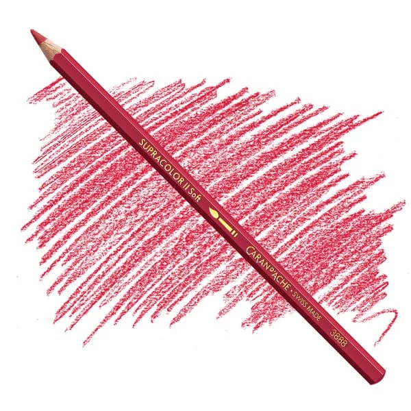 Creioane acuarelă Caran d'Ache Supracolor Soft  - 075, indian red