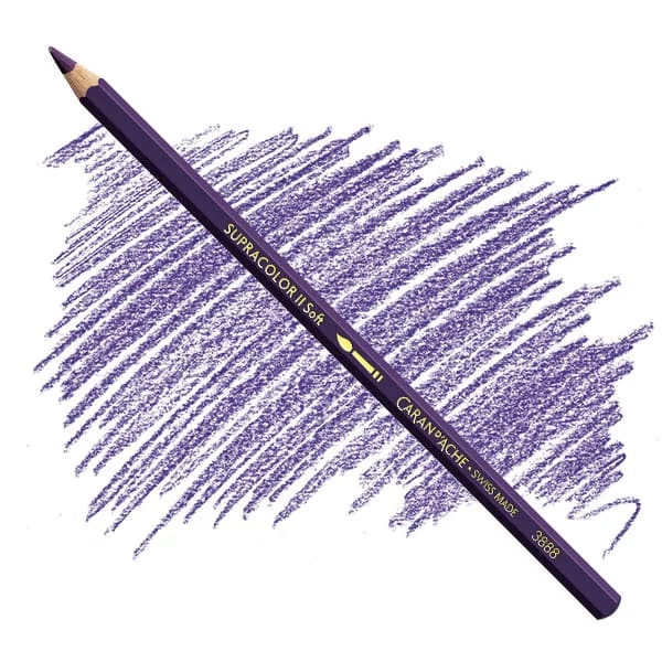 Creioane acuarelă Caran d'Ache Supracolor Soft  - 110, lilac