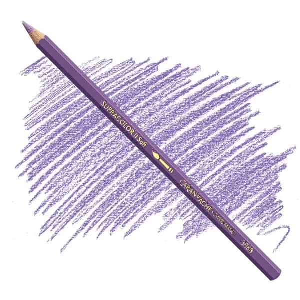 Creioane acuarelă Caran d'Ache Supracolor Soft  - 111, mauve