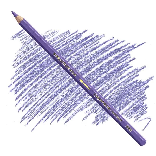 Creioane acuarelă Caran d'Ache Supracolor Soft  - 131, periwinkle blue