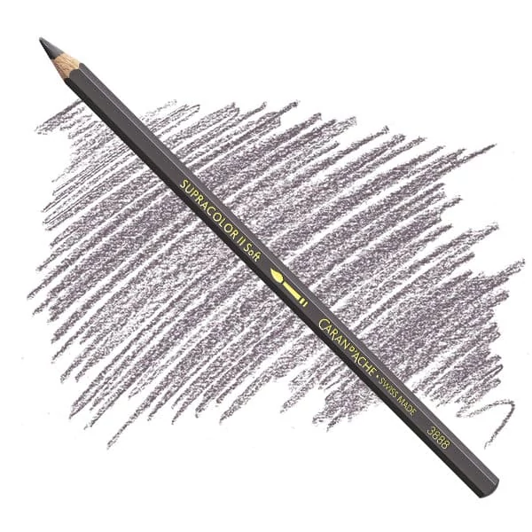 Creioane acuarelă Caran d'Ache Supracolor Soft  - 407, sepia