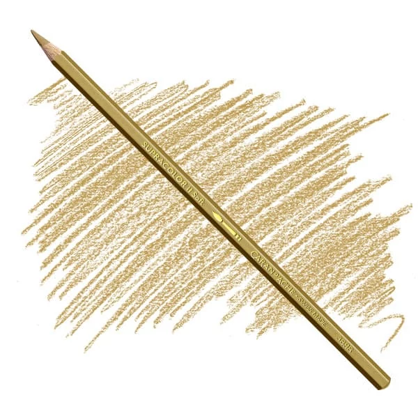 Creioane acuarelă Caran d'Ache Supracolor Soft  - 499, gold