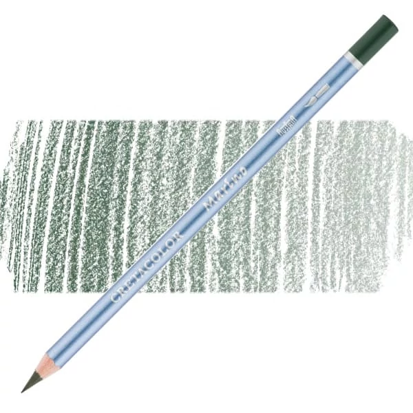 Cretacolor Marino akvarellceruza - 191, olive green dark