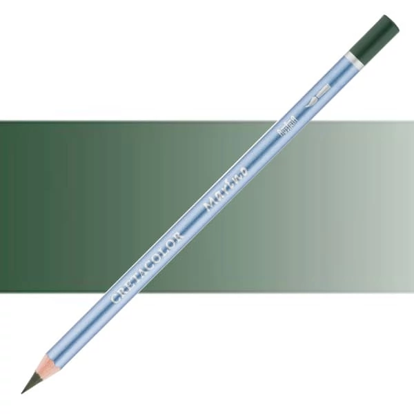 Creioane acuarelă Cretacolor Marino - 191, olive green dark